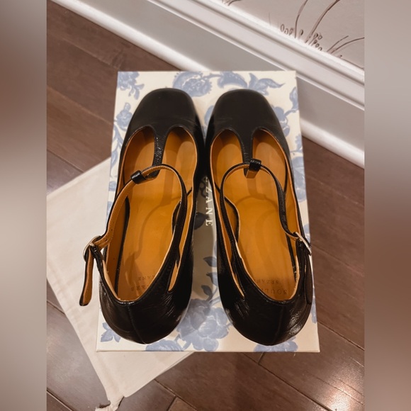 Sezane Marcie Babies Mary Jane Heels Black - Picture 7 of 9